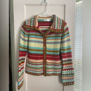 🛑SOLD🛑 Colorful striped knit sweater
